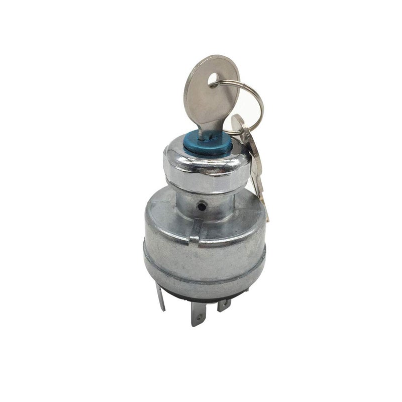 AIB2C Ignition Switch with 2 Keys 282775A1 A134737 D134737 for Case IH/International Harvester AR58126 for John Deere - Image 2
